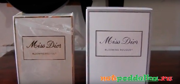 Часто подделываемые духи Miss Dior