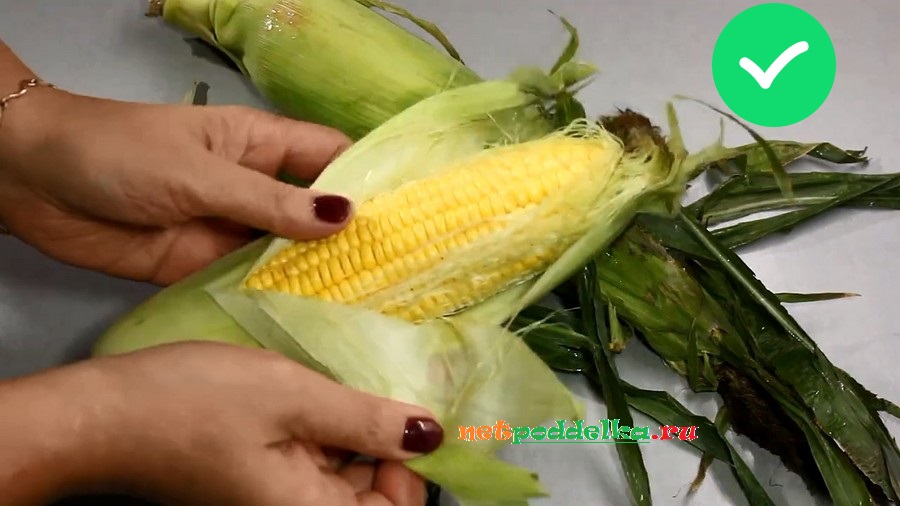 Настоящая кукуруза